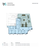 1776 Wilson Blvd, Arlington, VA à louer Plan d’étage- Image 1 de 1