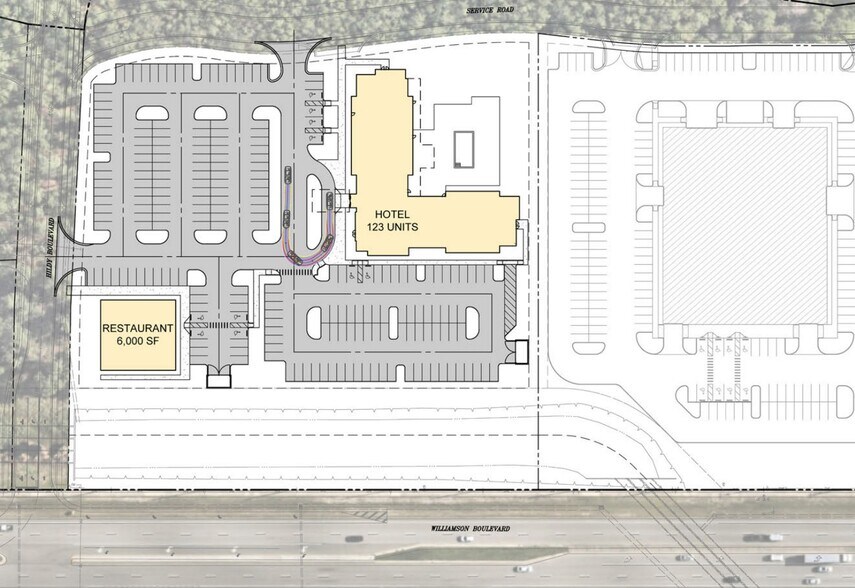 SEQ LPGA Blvd & N Williamson Blvd, Daytona Beach, FL for lease - Site Plan - Image 2 of 2