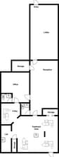 13326 South St, Cerritos, CA à louer Plan d’étage- Image 2 de 2