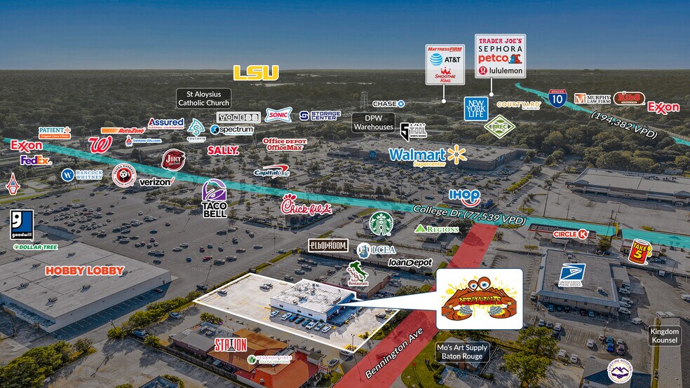 4564 Bennington Ave, Baton Rouge, LA à vendre - Photo du bâtiment - Image 3 de 5