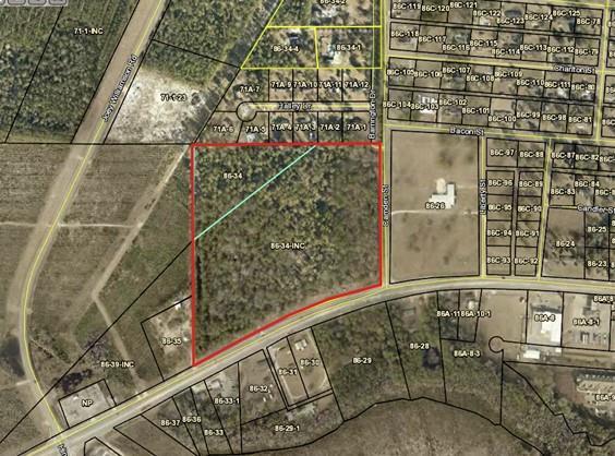 South 1st Street, Jesup, GA à vendre - Plan cadastral - Image 1 de 1