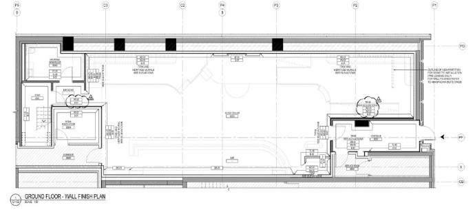 484 Spadina Ave, Toronto, ON for lease Floor Plan- Image 1 of 1