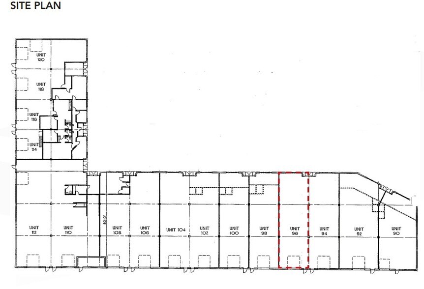90-120 Paramount Rd, Winnipeg, MB for lease - Site Plan - Image 2 of 3