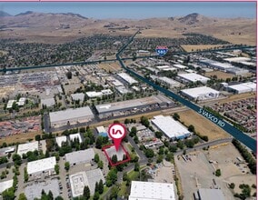 5885 La Ribera St, Livermore, CA - Aérien Vue de la carte