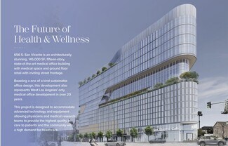 Plus de détails pour 650-676 S San Vicente Blvd, Los Angeles, CA - Médical, Commerce de détail à louer