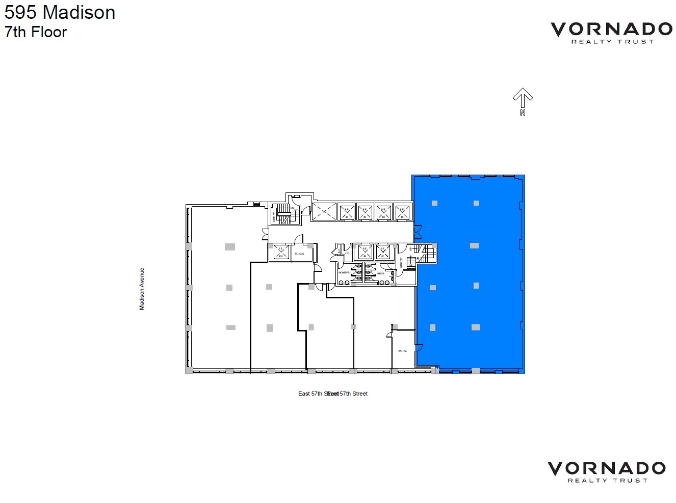 595 Madison Ave, New York, NY for lease Floor Plan- Image 1 of 1