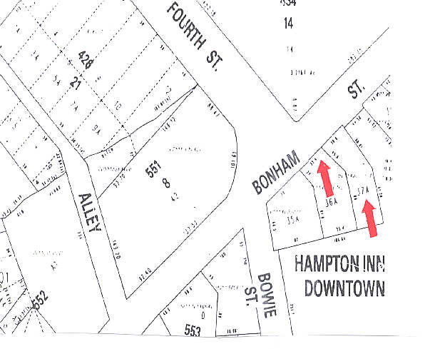 506 Bonham St, San Antonio, TX à louer - Plan cadastral - Image 2 de 6