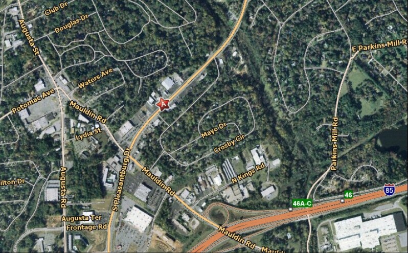 1247-1251 S Pleasantburg Dr, Greenville, SC à louer Aérien- Image 1 de 2