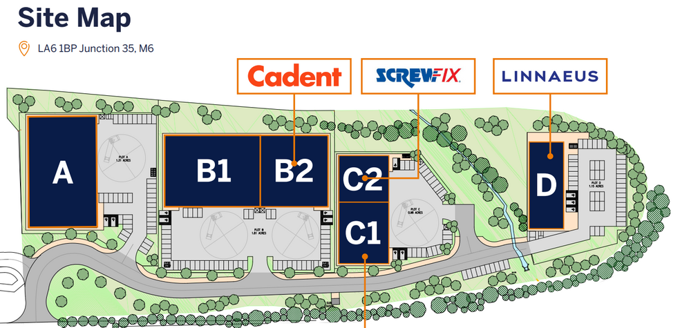 Kellet Rd, Carnforth à louer - Plan de site - Image 2 de 2