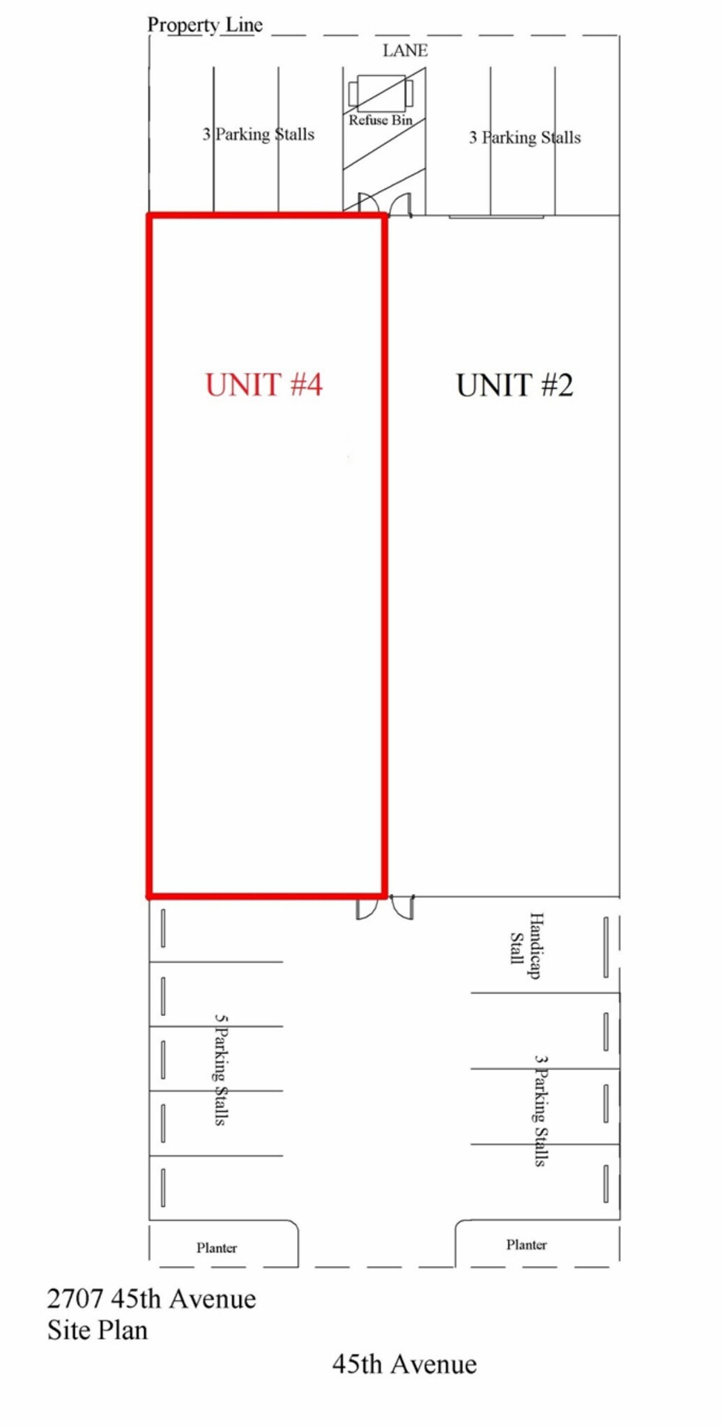 2707 45 Av, Vernon, BC for lease Floor Plan- Image 1 of 1