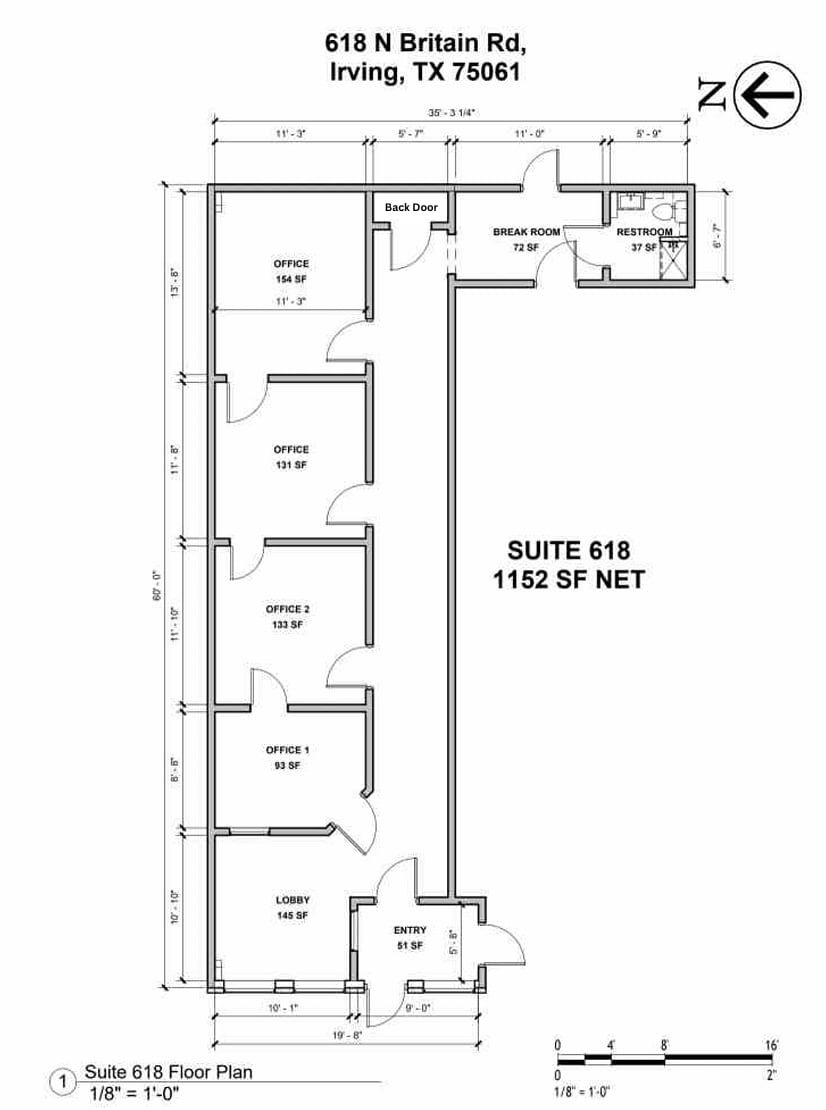 614-626 N Britain Rd, Irving, TX for lease Floor Plan- Image 1 of 1