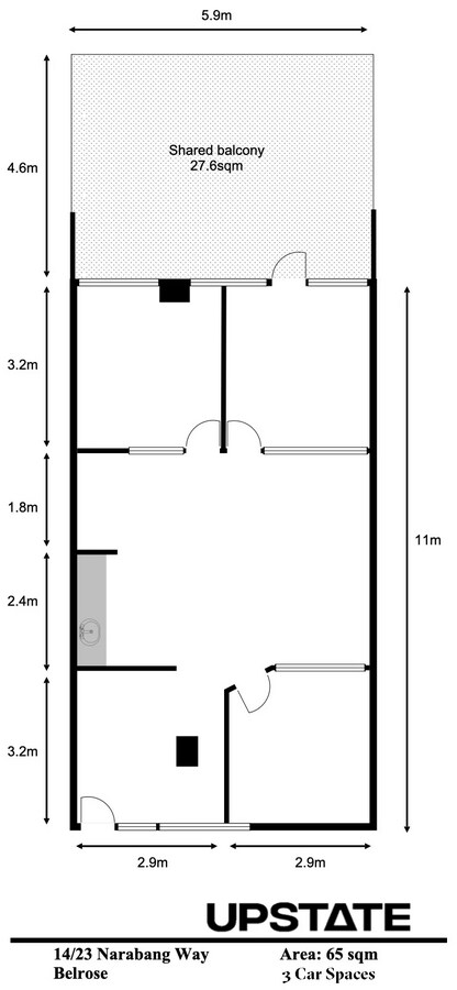23 Narabang Way, Belrose, NSW 2085 - Unit 14 - - Floor Plan - Image 1 of 8