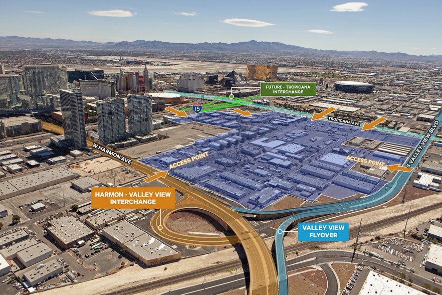 4750 Procyon St, Las Vegas, NV à vendre - Aérien - Image 3 de 4