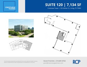 105 Decker Ct, Irving, TX à louer Plan d  tage- Image 1 de 2