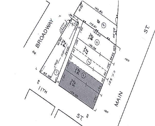1059-1065 S Main St, Los Angeles, CA à louer - Plan cadastral - Image 2 de 9