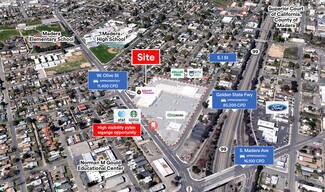 Plus de détails pour 301-343 W Olive Ave, Madera, CA - Commerce de détail à louer