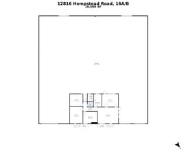 12826 Hempstead Rd, Houston, TX à louer Plan d’étage- Image 1 de 1