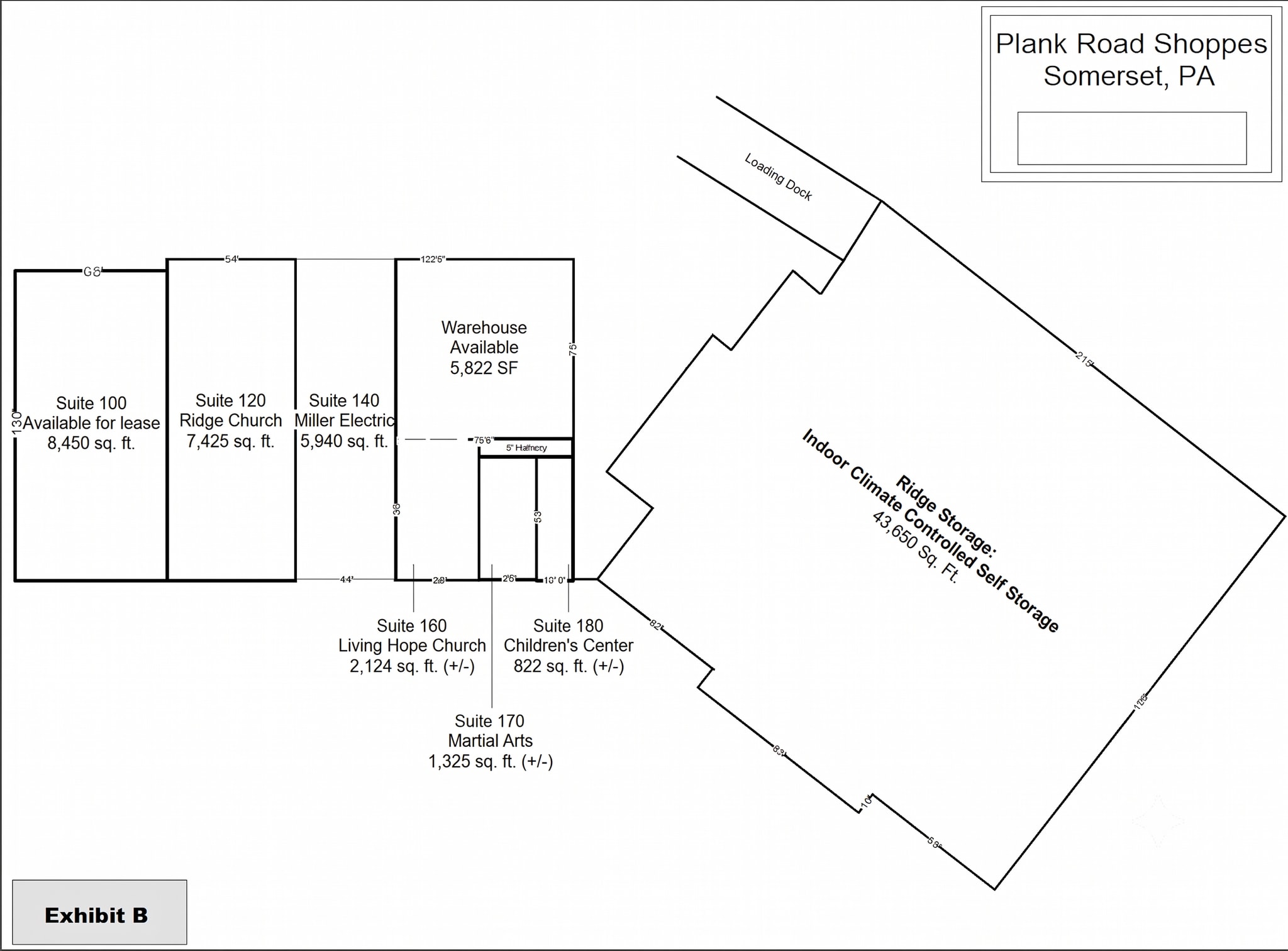 313 Plank Rd, Somerset, PA à louer Plan d’étage- Image 1 de 1