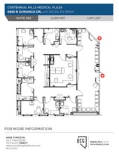 6850 N Durango Dr, Las Vegas, NV à louer Plan d’étage- Image 1 de 1