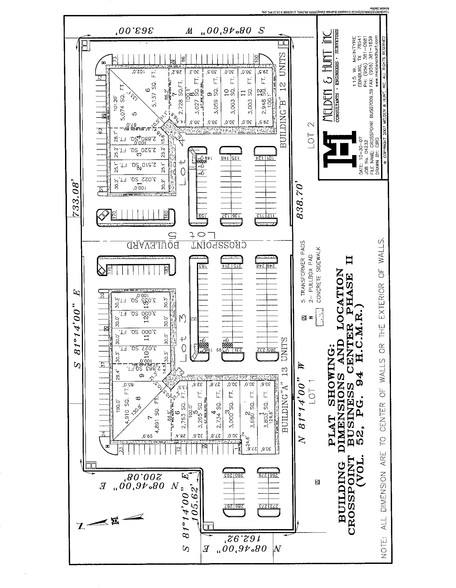 4104-4162 Crosspoint Blvd, Edinburg, TX for sale - Plat Map - Image 2 of 35