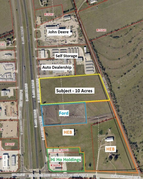 10059 Highway 6 Loop, Navasota, TX à vendre - Aérien - Image 3 de 8