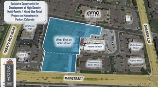 Plus de détails pour NEC of Mainstreet & Twenty Mile RD St, Parker, CO - Terrain à vendre