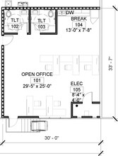 610 Lanark Dr, San Antonio, TX for lease Floor Plan- Image 2 of 2