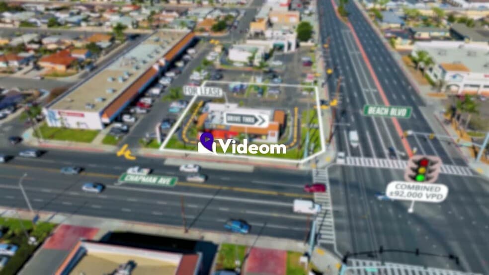 NWC BEACH BLVD & CHAPMAN AVE, Stanton, CA à louer - Vidéo sur l’inscription commerciale - Image 2 de 17