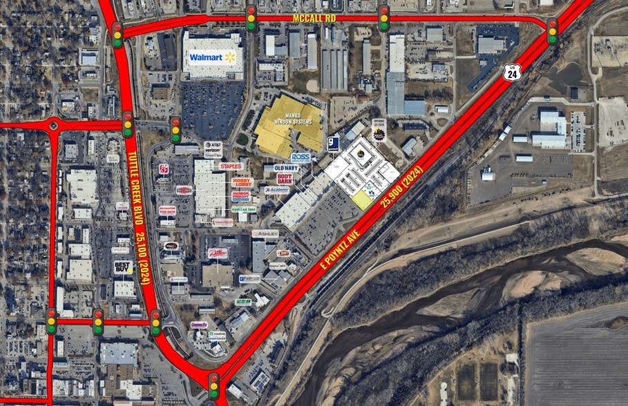 E Poyntz Ave, Manhattan, KS for sale - Aerial - Image 1 of 3