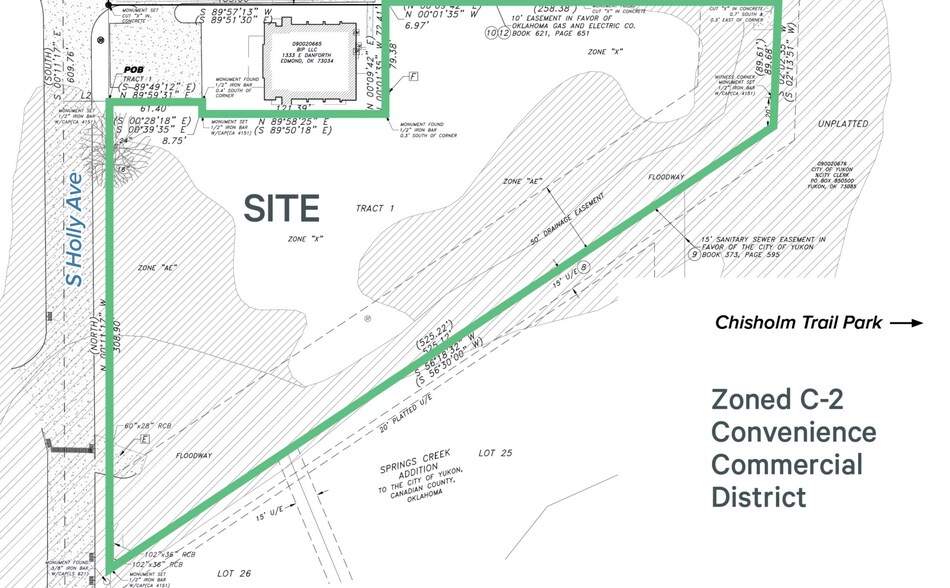 1317 S Holly Ave, Yukon, OK à vendre - Aérien - Image 1 de 2