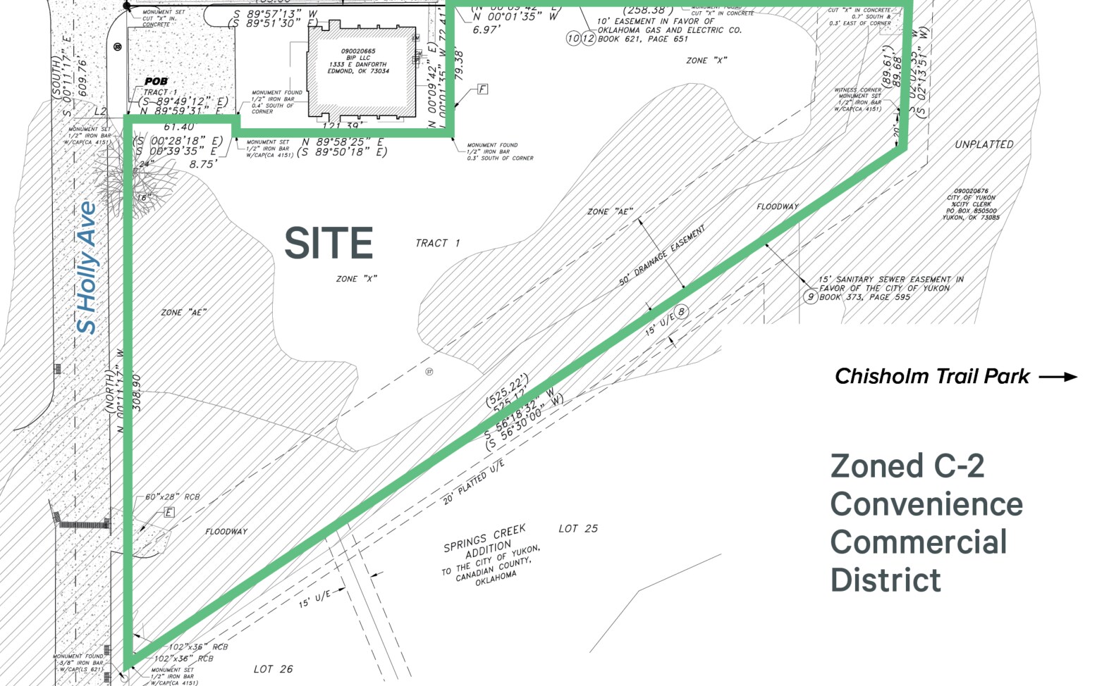 1317 S Holly Ave, Yukon, OK à vendre Aérien- Image 1 de 3