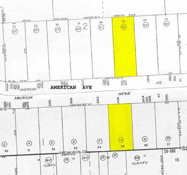 2297-2317 American Ave, Hayward, CA à vendre - Plan cadastral - Image 3 de 35