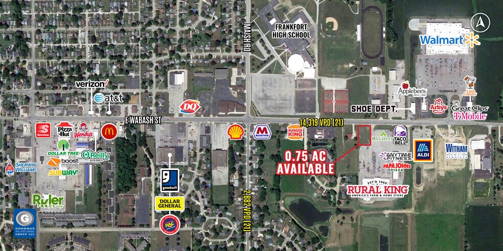 2401 E Wabash St, Frankfort, IN à louer - Photo du bâtiment - Image 2 de 2