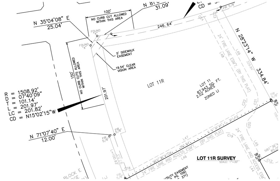 State Hwy 121 Byp, Lewisville, TX à vendre - Plan cadastral - Image 1 de 1