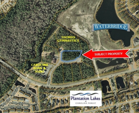 104 Surgeons Dr, Myrtle Beach, SC for lease Aerial- Image 1 of 2