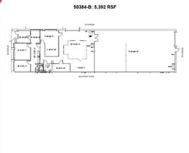 50220-50230 Dennis Industrial Ct, Wixom, MI for lease Floor Plan- Image 1 of 2
