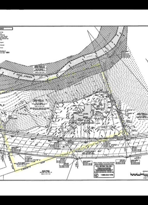 9710-9758 Perry Highway Rd, Wexford, PA à louer Plan cadastral- Image 1 de 2