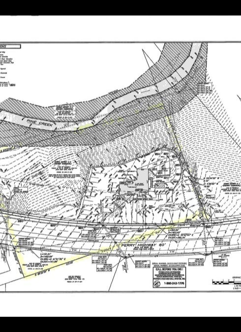 9710-9758 Perry Highway Rd, Wexford, PA for lease Plat Map- Image 1 of 2