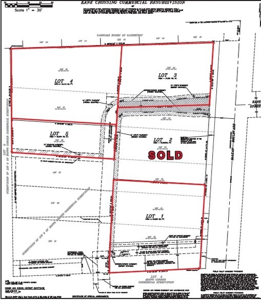 NWC Mclean And Spring Rd, South Elgin, IL à vendre - Plan de site - Image 2 de 2