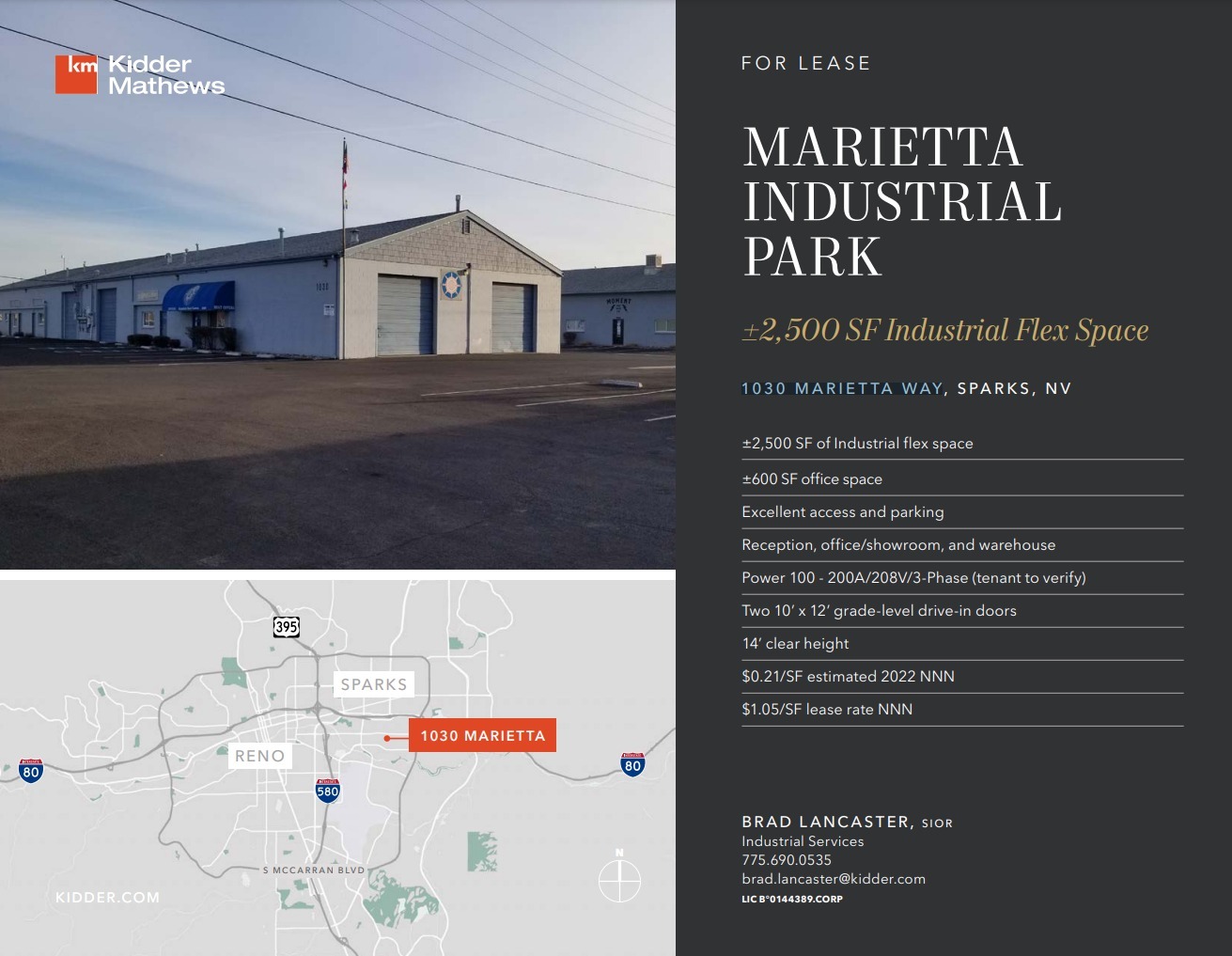 1030 Marietta Way, Sparks, NV for lease Building Photo- Image 1 of 5