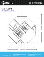 525 N Tryon St, Charlotte, NC for lease Site Plan- Image 1 of 1