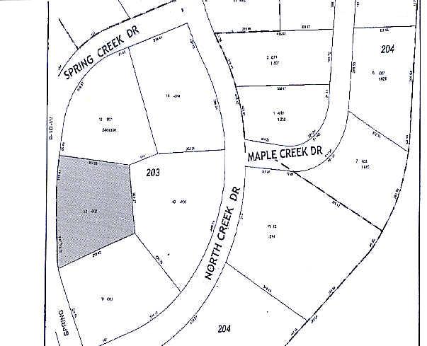 18531 Spring Creek Dr, Tinley Park, IL à vendre - Plan cadastral - Image 2 de 3