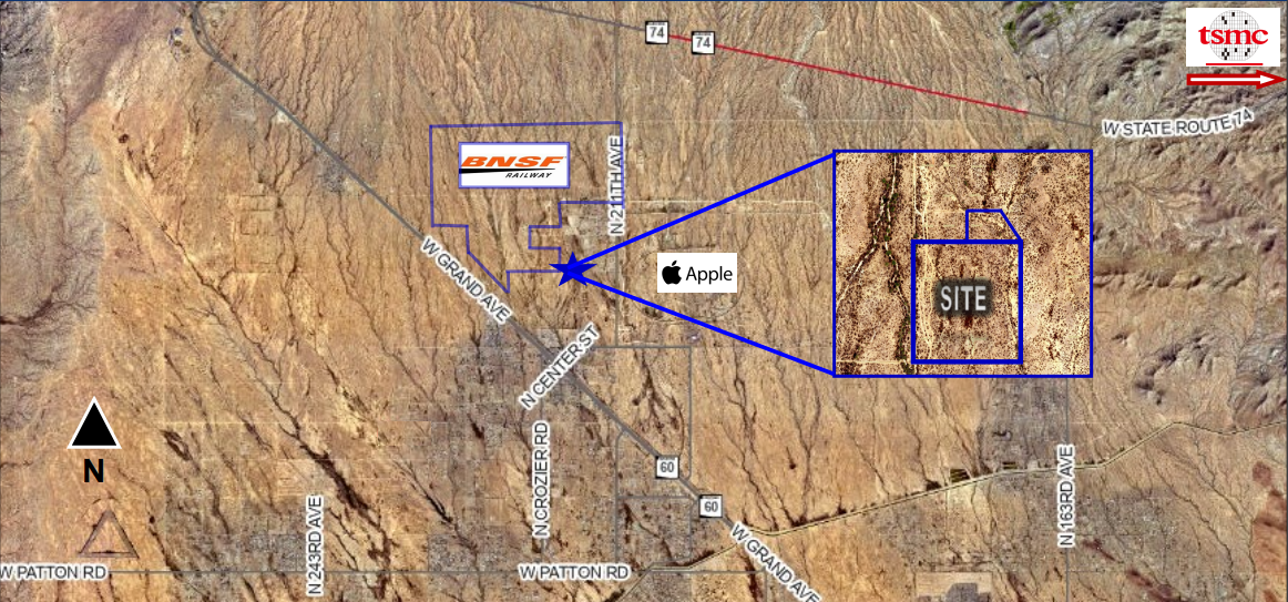 Adjacent to BNSF Land on Crozier (219th), Wittmann, AZ for sale Primary Photo- Image 1 of 2