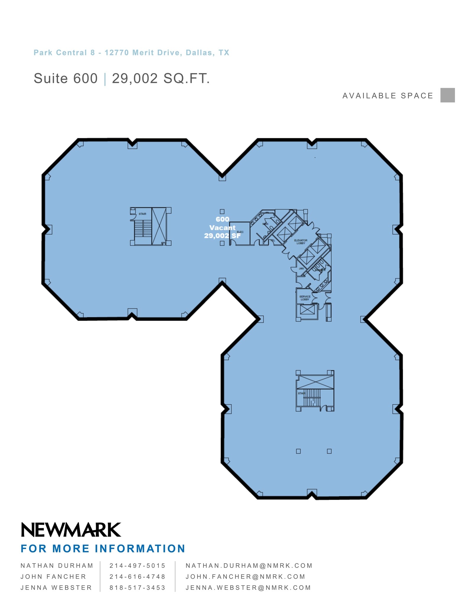 12750 Merit Dr, Dallas, TX à louer Plan de site- Image 1 de 2