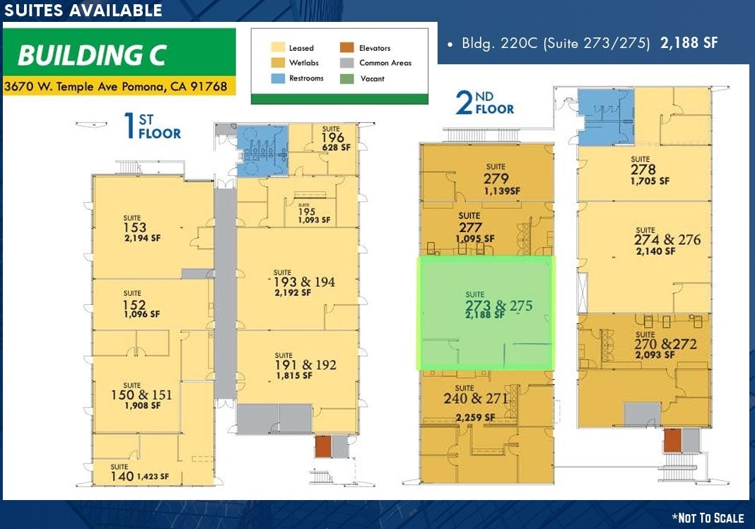 3670 W Temple Ave, Pomona, CA for lease Floor Plan- Image 1 of 1