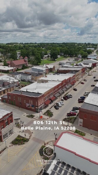 806 12th St, Belle Plaine, IA à vendre - Vidéo sur l’inscription commerciale - Image 1 de 36