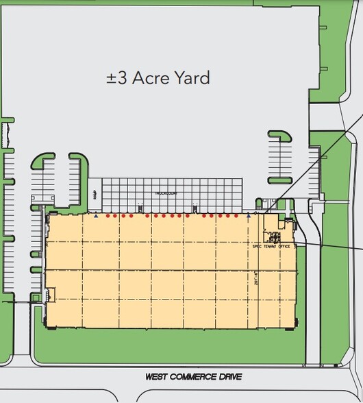 SWC Sarival Avenue & West Elwood Street, Goodyear, AZ à louer - Plan de site - Image 2 de 5