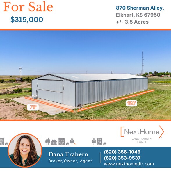 870 Sherman Alley St, Elkhart, KS for sale - Building Photo - Image 1 of 5