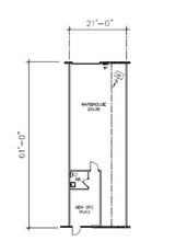 11056 Shady Trl, Dallas, TX à louer Plan d’étage- Image 1 de 1