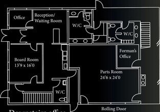 285199 Wrangler Av, Calgary, AB for lease Floor Plan- Image 1 of 11
